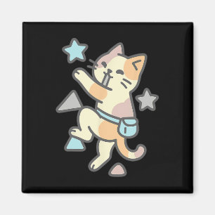 Rock Climbing Adventure Mountain Hiker Funny Cute Magnet