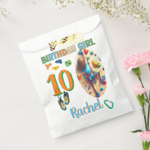 Rock Climbing Birthday Girl Adventure Ready Favour Bag