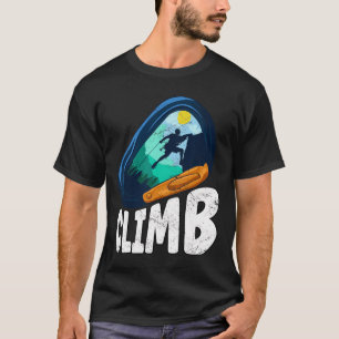 Rock Climbing Bouldering Mountain Climbing T-Shirt