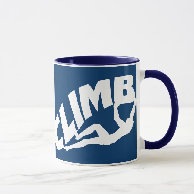 Rock Climbing Bouldering Mug (Right)