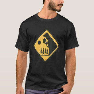 Rock Climbing Bouldering Vintage Mountains T-Shirt
