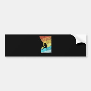 Rock Climbing Bumper Sticker