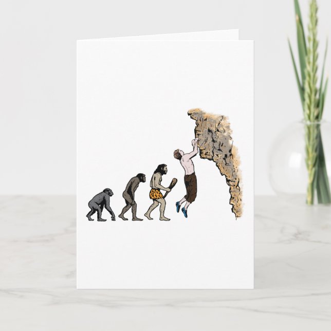 Rock Climbing Card (Front)