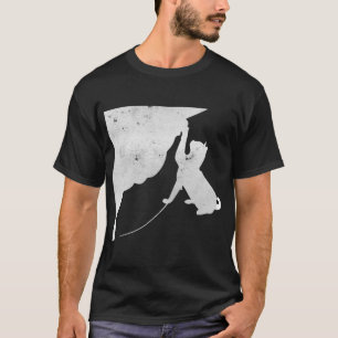 Rock Climbing Cat T-Shirt