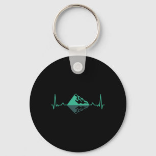 Rock Climbing Climber Bouldering Adventure Mountai Key Ring