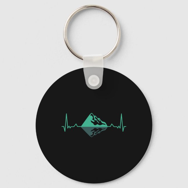 Rock Climbing Climber Bouldering Adventure Mountai Key Ring (Front)