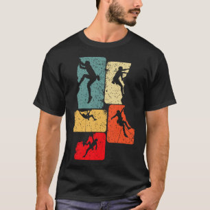 Rock Climbing Climber Bouldering Boulder _3 T-Shirt