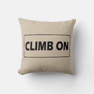 Rock Climbing climber climb on Cushion