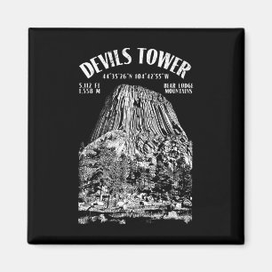Rock Climbing Climber Devils Tower Bear Lodge Clim Magnet