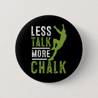 Rock Climbing Climber Gift  6 Cm Round Badge