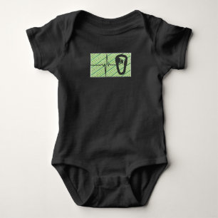 Rock Climbing Climber Retro Gift Baby Bodysuit