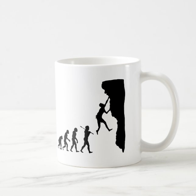 Rock Climbing Coffee Mug (Right)
