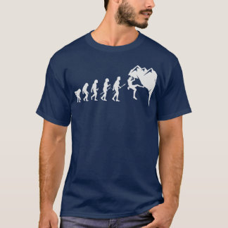 Rock Climbing Evolution friend T-Shirt