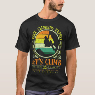 Rock Climbing Expert for Gamers T-Shirt
