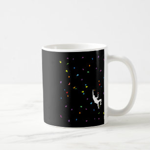 Rock Climbing Free Climbing Extreme Sports Boulder Coffee Mug
