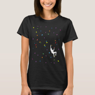 Rock Climbing Free Climbing Extreme Sports Boulder T-Shirt