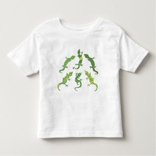 Rock Climbing Geckos. Toddler T-shirt