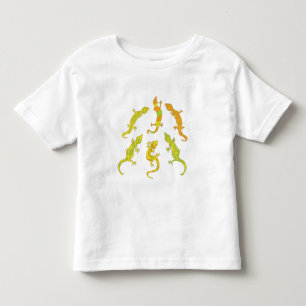 Rock Climbing Geckos. Toddler T-Shirt