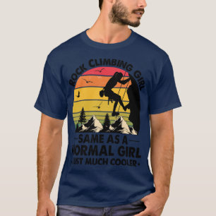 Rock Climbing Girl T-Shirt
