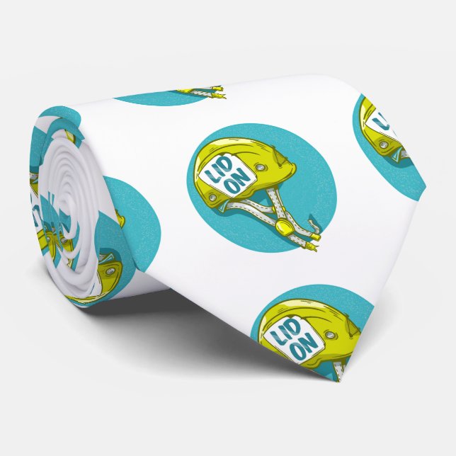 Rock Climbing Helmet Tie (Rolled)