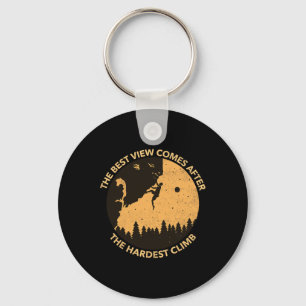 Rock Climbing Hiking Mountain Climber Men Women Cl Key Ring