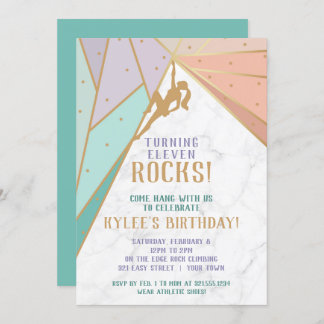 Rock Climbing Invitation