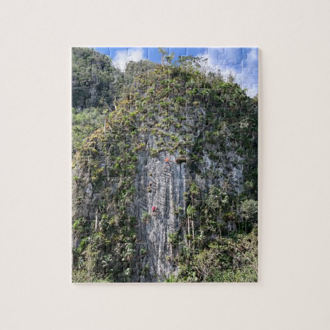 Rock Climbing Jigsaw Puzzle (Vertical)