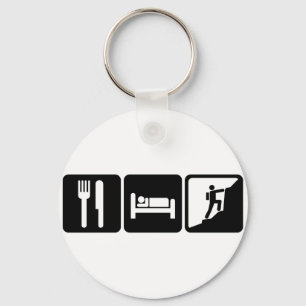 Rock Climbing Key Ring