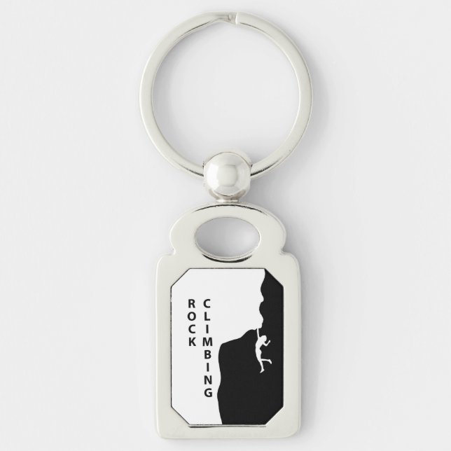 Rock climbing key ring (Front)
