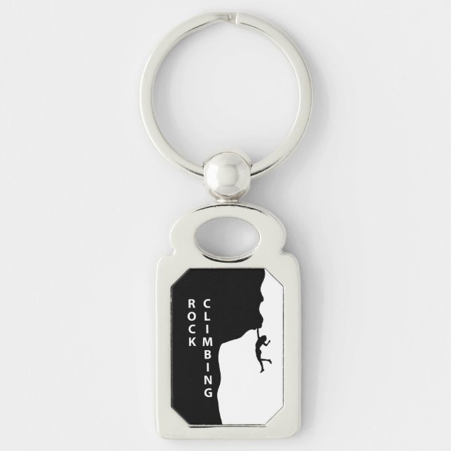 Rock climbing key ring (Front)