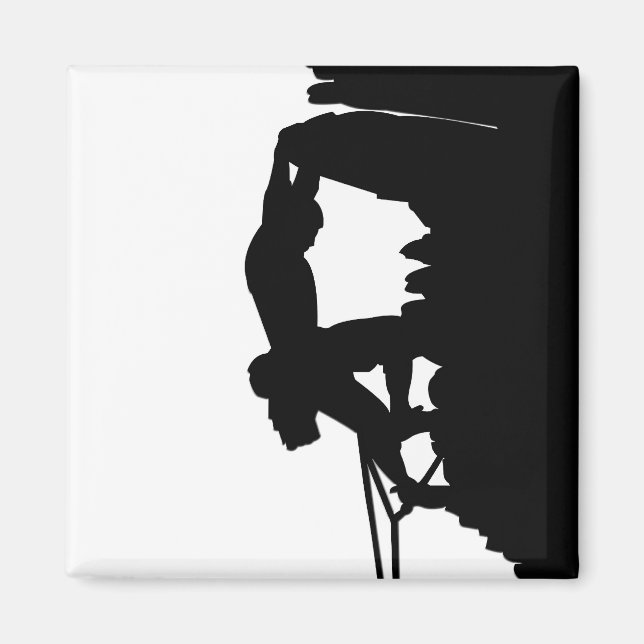 Rock Climbing Magnet (Front)
