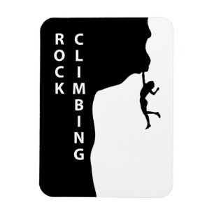 Rock climbing magnet