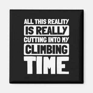 Rock Climbing Mountain Bouldering Mountaineer Clim Magnet