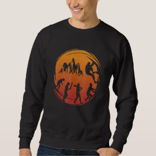 Rock Climbing Mountain Climber Sweatshirt
