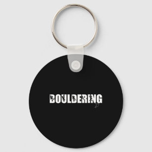 Rock Climbing Mountain Lover Bouldering  Key Ring
