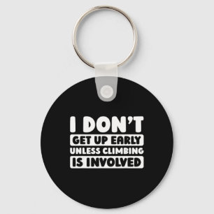 Rock Climbing Mountaineer Climb Bouldering Mountai Key Ring