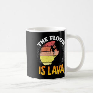 Rock Climbing Mountaineers Bouldering The Ground I Coffee Mug