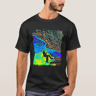 Rock Climbing Pop Art Premium T-Shirt