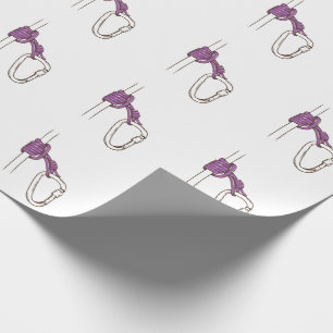 rock climbing prusik wrapping paper