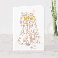 Rock climbing quickdraw set