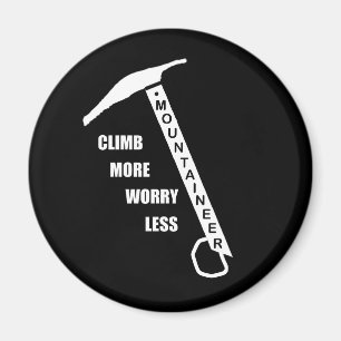 rock climbing quotes magnet