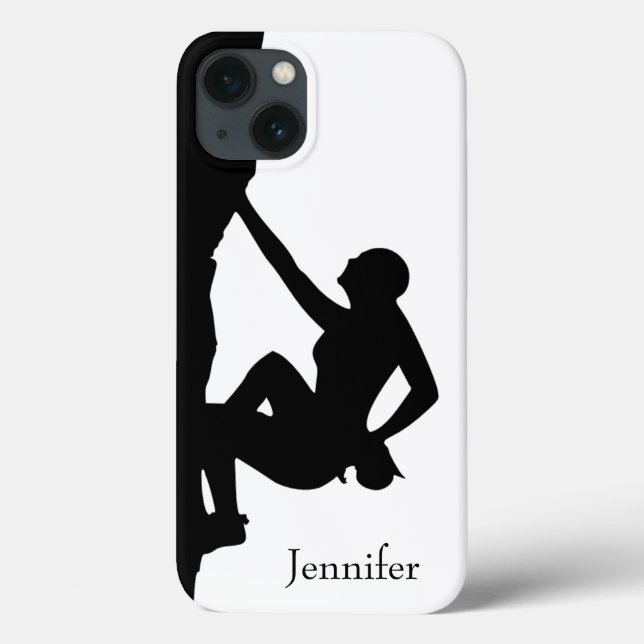 Rock Climbing Silhouette Case-Mate iPhone Case (Back)