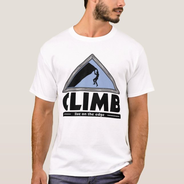 Rock Climbing t-shirt (Front)