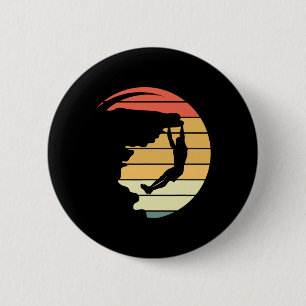 Rock Climbing T Shirt Graphic Adventure 6 Cm Round Badge