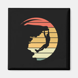Rock Climbing T Shirt Graphic Adventure Magnet