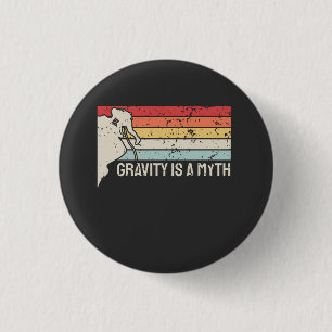 Rock Climbing Vintage 3 Cm Round Badge