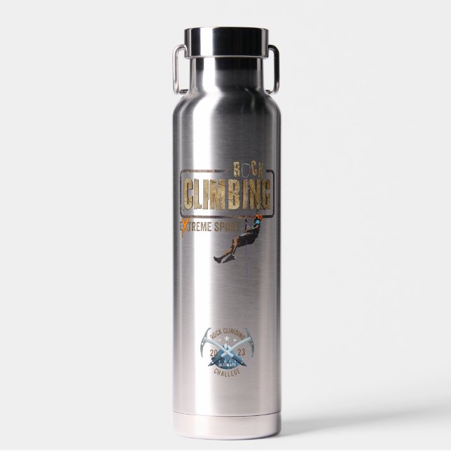 Rock Climbing | Water Bottle (Front)