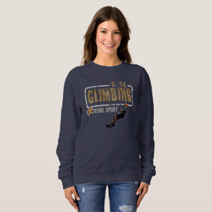 Rock Climbing Women Sweatshirt