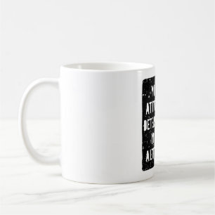 Rock Climbing Your Attitude Determines Your Altitu Coffee Mug