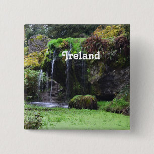 Rock Close 15 Cm Square Badge